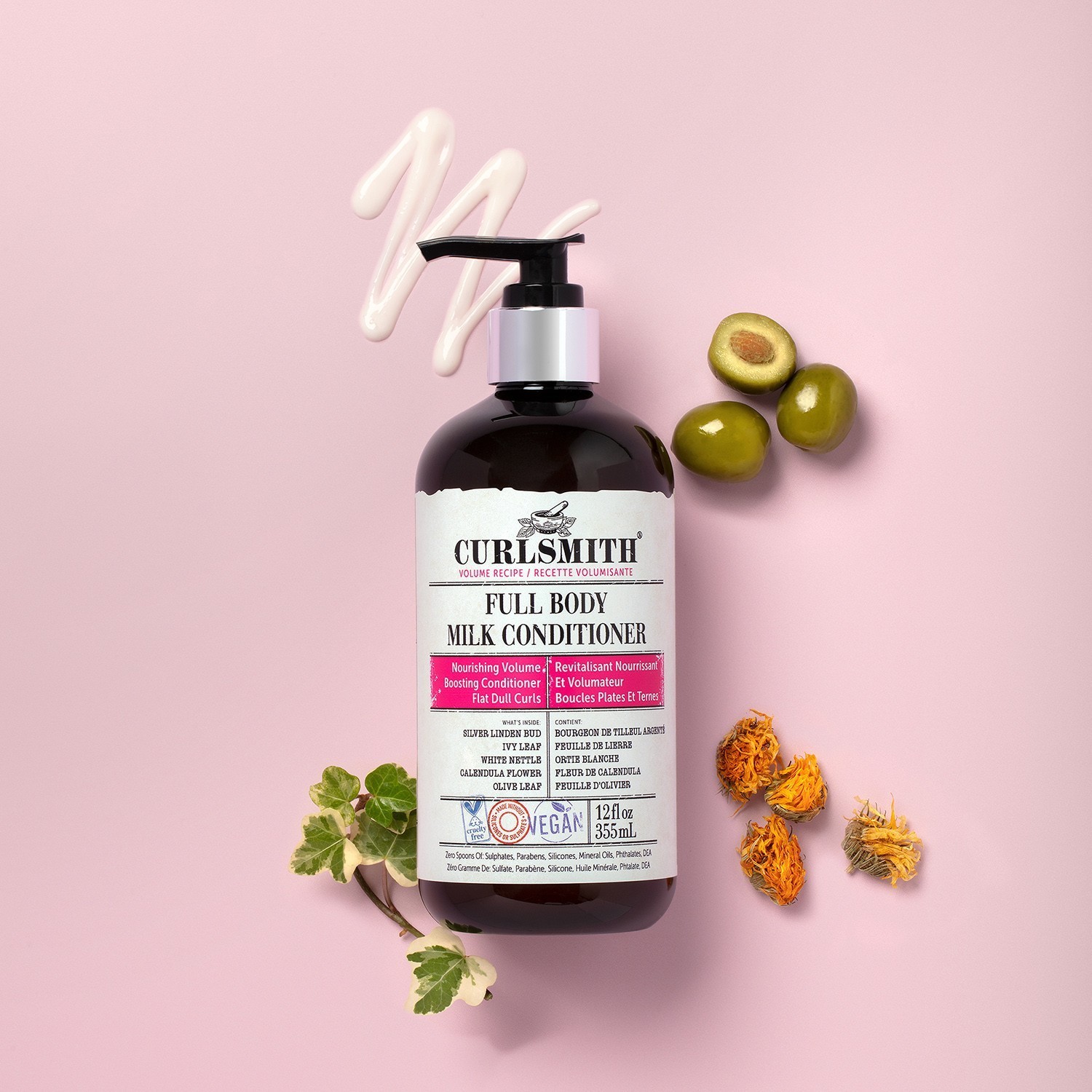 Curlsmith regenerator za cijelo tijelo s mlijekom - 355 ml