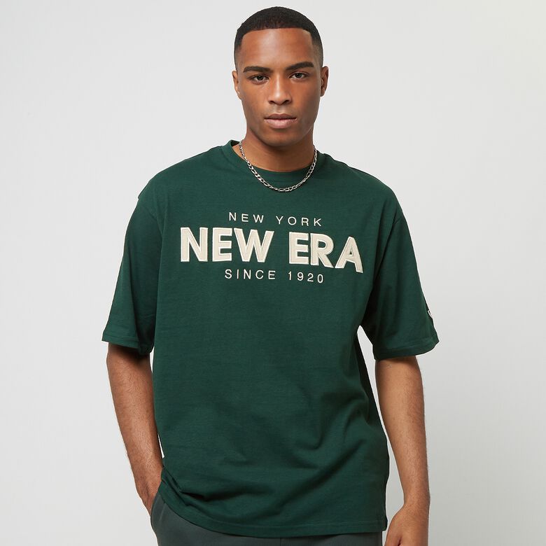 Oversize-T-Shirt mit Schriftzug