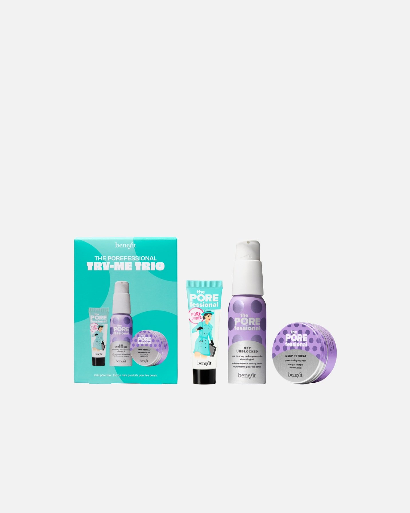 „Benefit“ makiažo rinkinys „POREfessional Try Me Trio“ – 1 vnt.