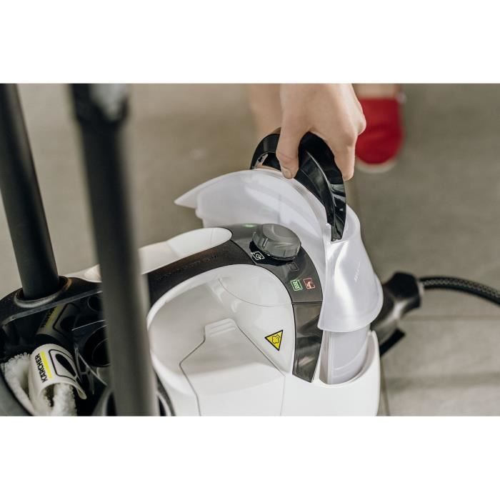 Plancha de vapor KARCHER SC 5 Easy Fix - 2250 W - 4,2 bar - Elimina hasta el 99,9% de virus y bacterias.