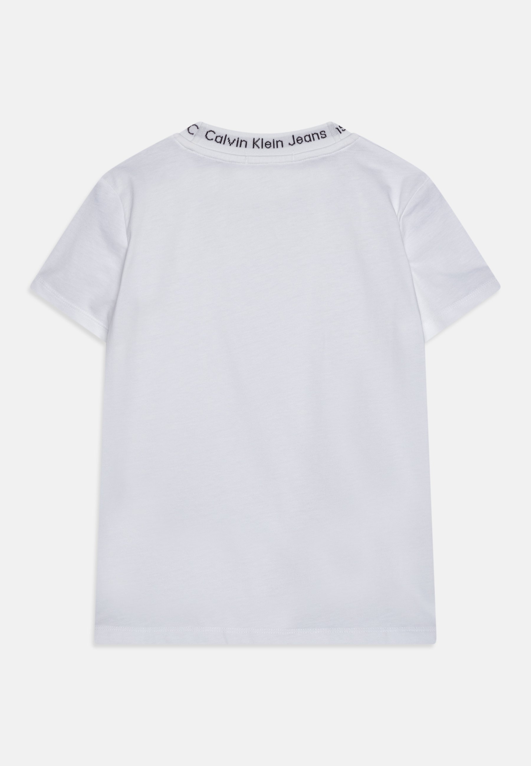 Calvin Klein Jeans EXCLUSIEVE INTARSIA UNISEX 2-PACK - Basic T-shirt - helder wit/zwart