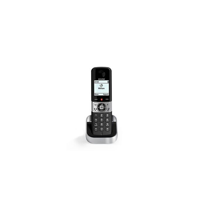 Téléphone sans fil - ALCATEL HOME - F890 Voice Duo - Répondeur intégré - Blocage d'appels - 2 combinés