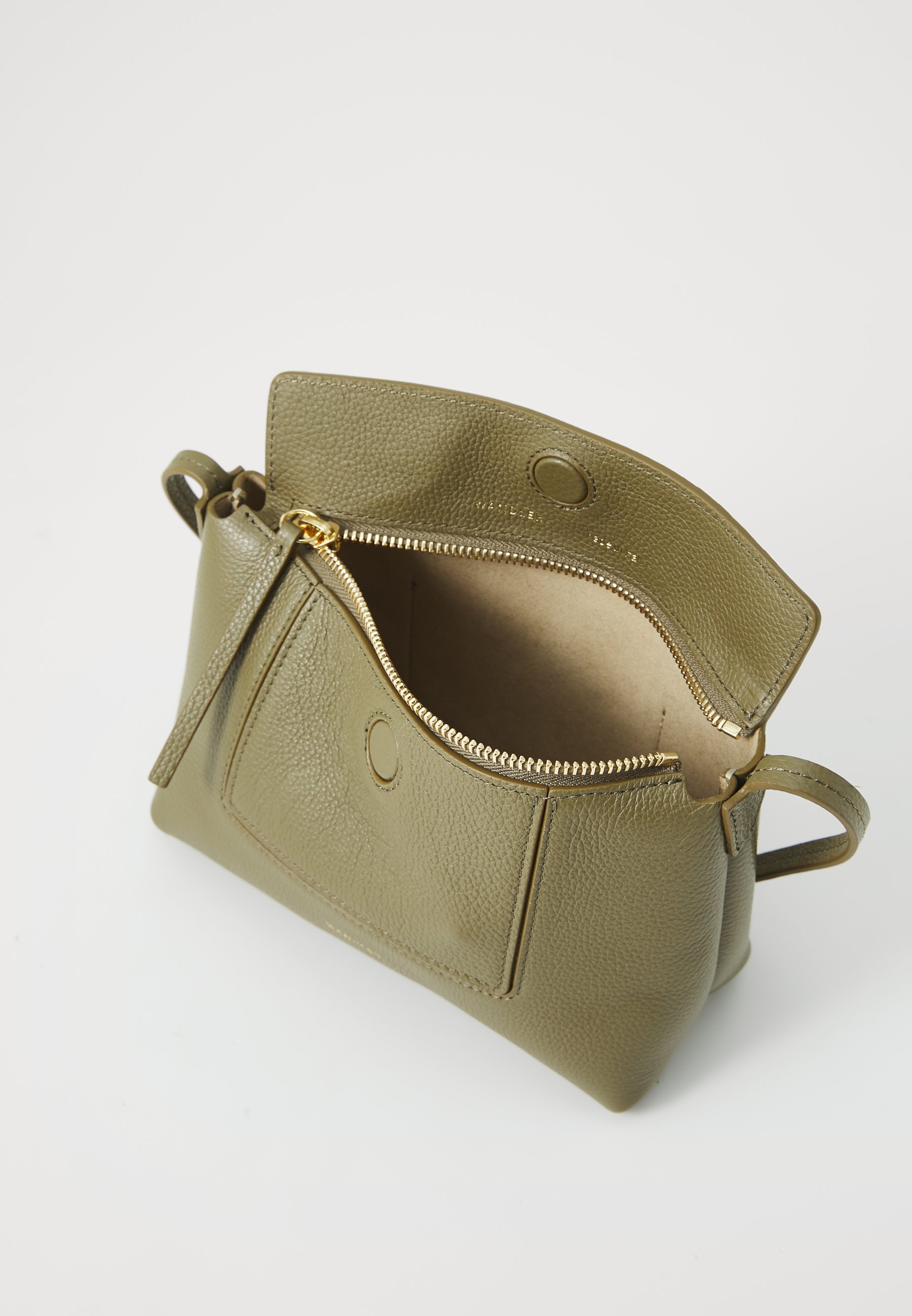 Wandler PENELOPE SLOUCH MINI - Sac bandoulière - croûte d'olive