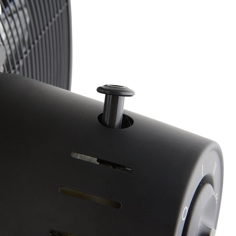 Energy gulvventilator 40 cm sort, design