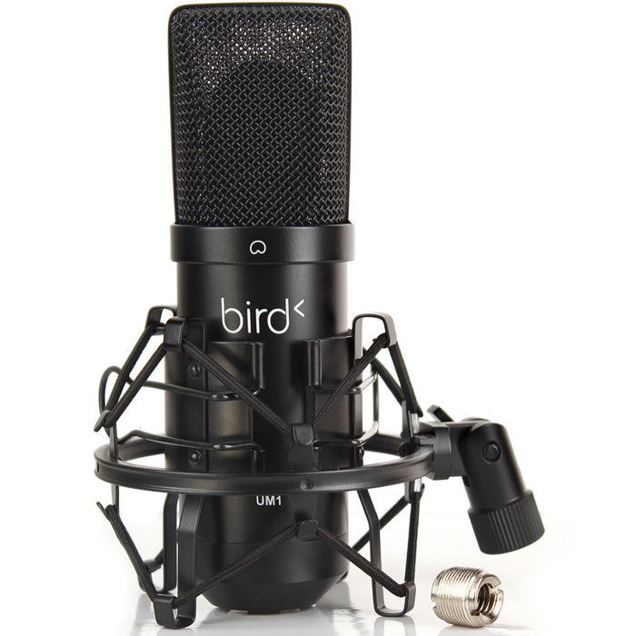 USB Microphone - WOODBRASS - UM1 - Cardioid - Black - Home Studio Recording