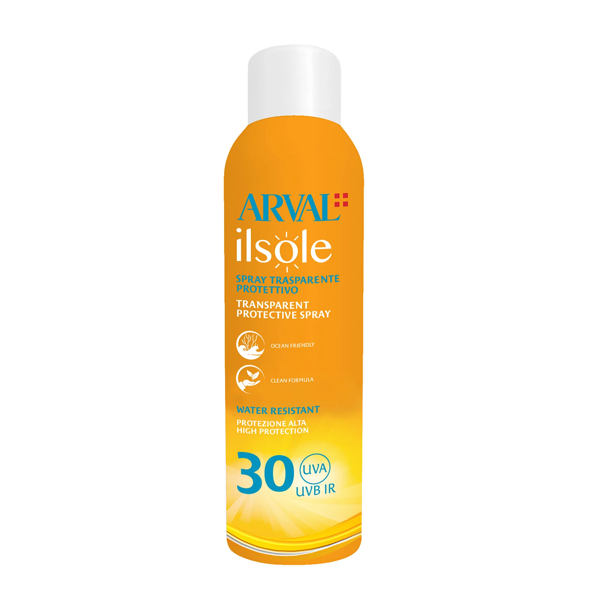 Ilsole Spray Trasparente Protettivo SPF30 - Spray solare corpo alta prot.