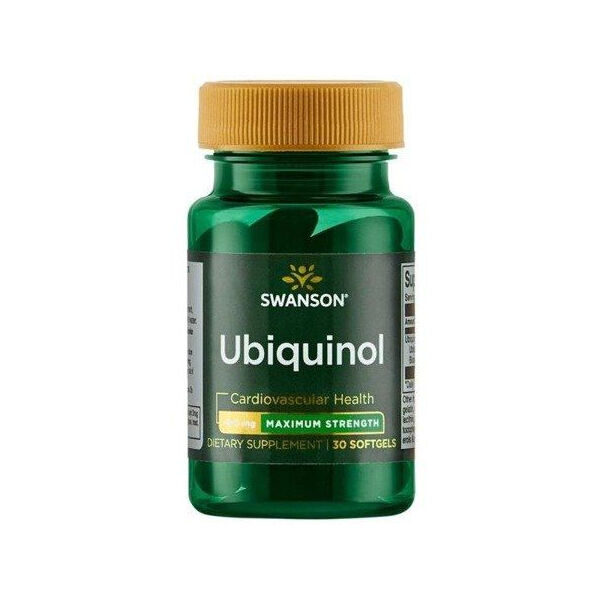 Swanson Coenzyme Q10 Ubiquinol Kaneka (Ubiquinol) 200 mg