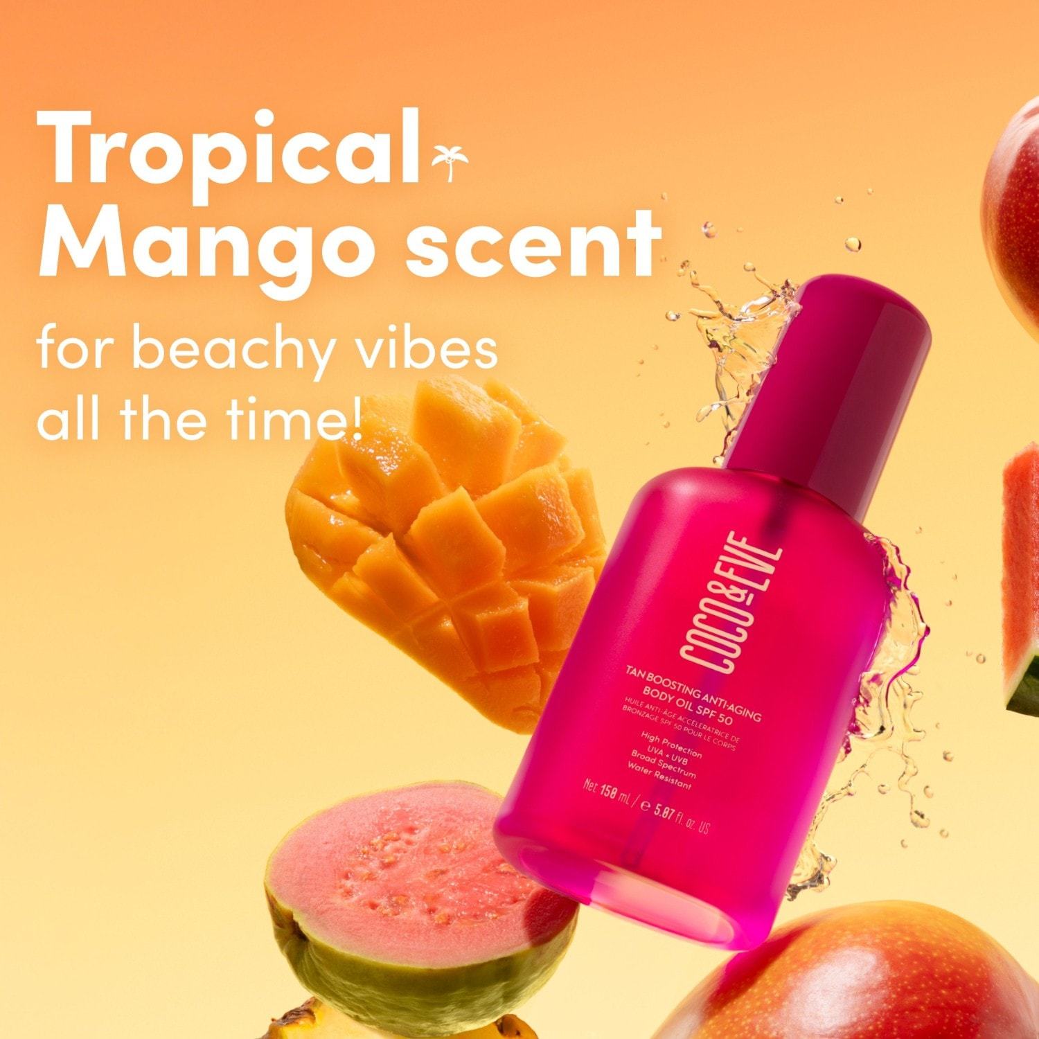 Coco & Eve olje za sončenje v spreju za porjavitev in pomlajevanje SPF 50 – 150 ml
