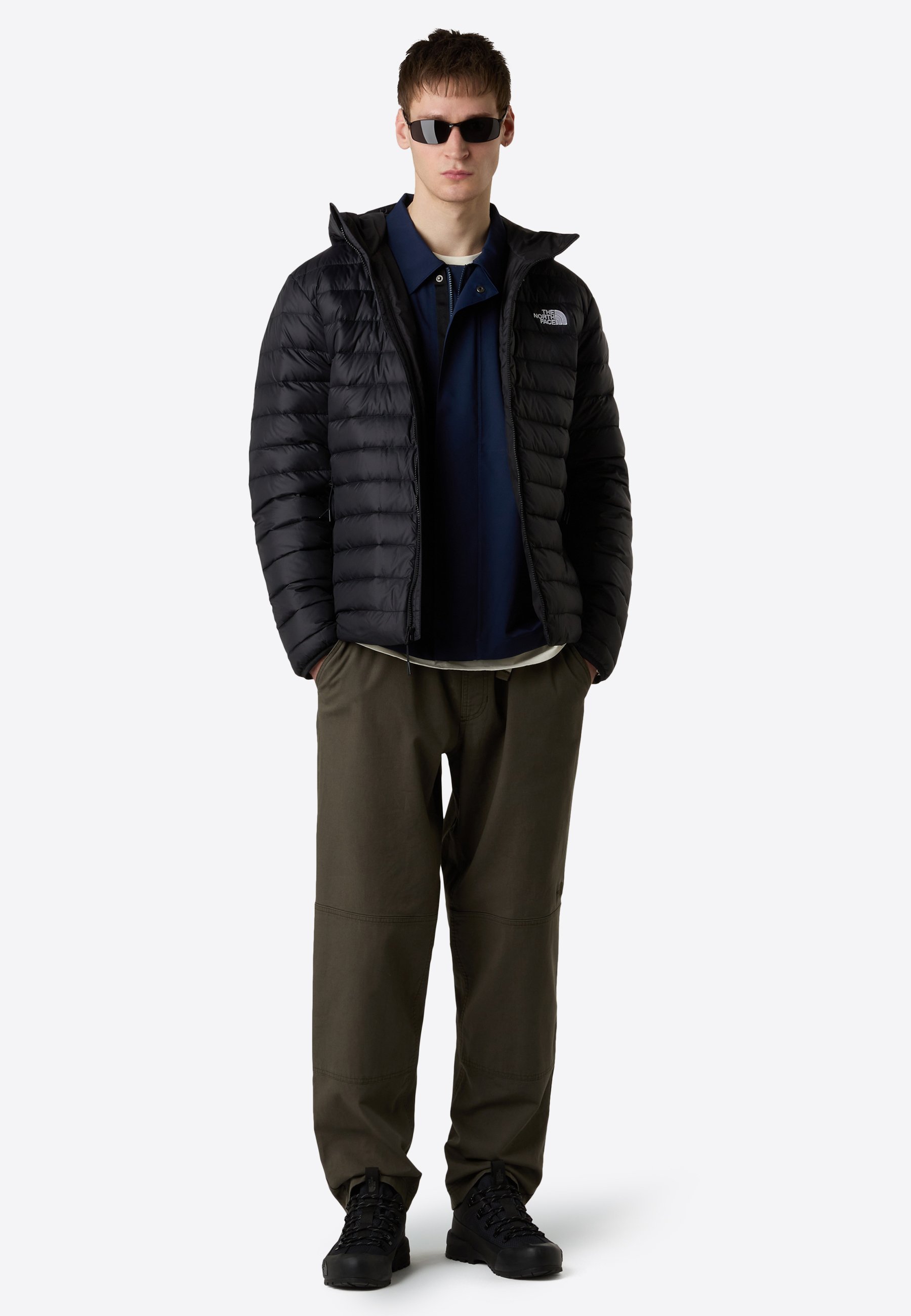 The North Face HOODED - Donsjack - tnf zwart