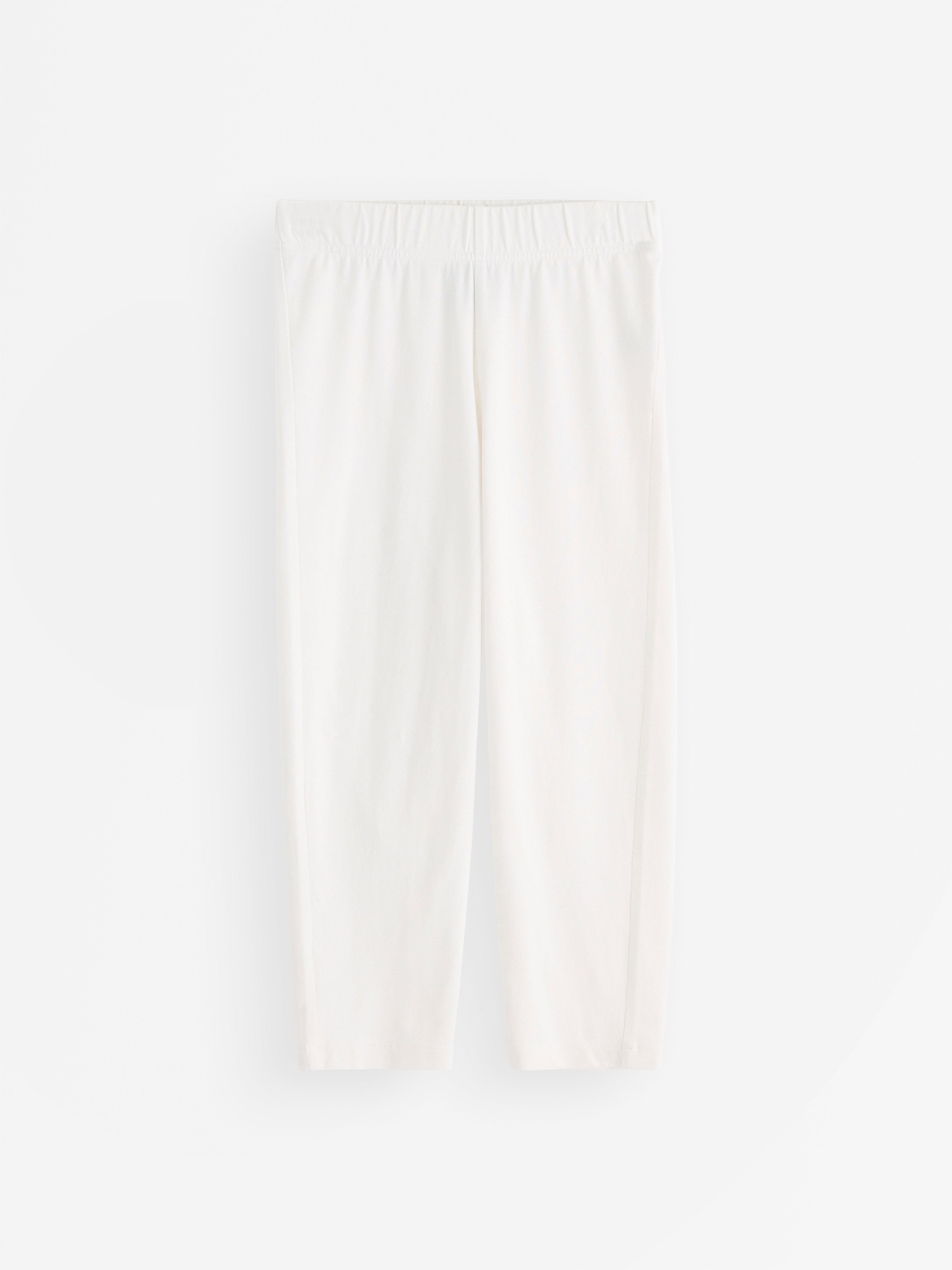 Leggings Capri blancs
