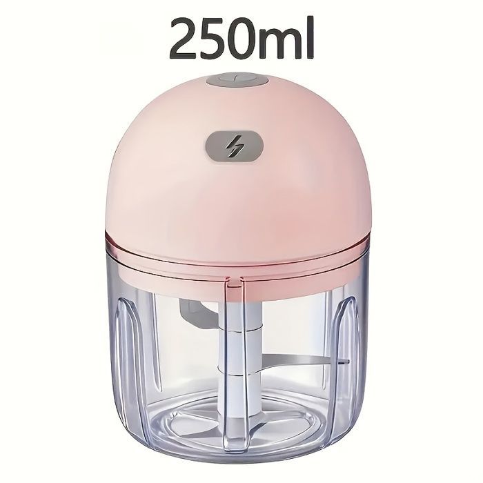 Hachoir et mixeur électrique pour bébé - 8,45 oz - Broyeur à viande portable - Hachoir à ail - Moteur 1200 RPM