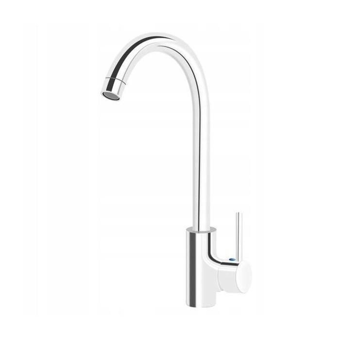 SILLA Brass Basin Mixer Tap - Water-Saving Tap - Chrome Finish - 333-21-UNIW