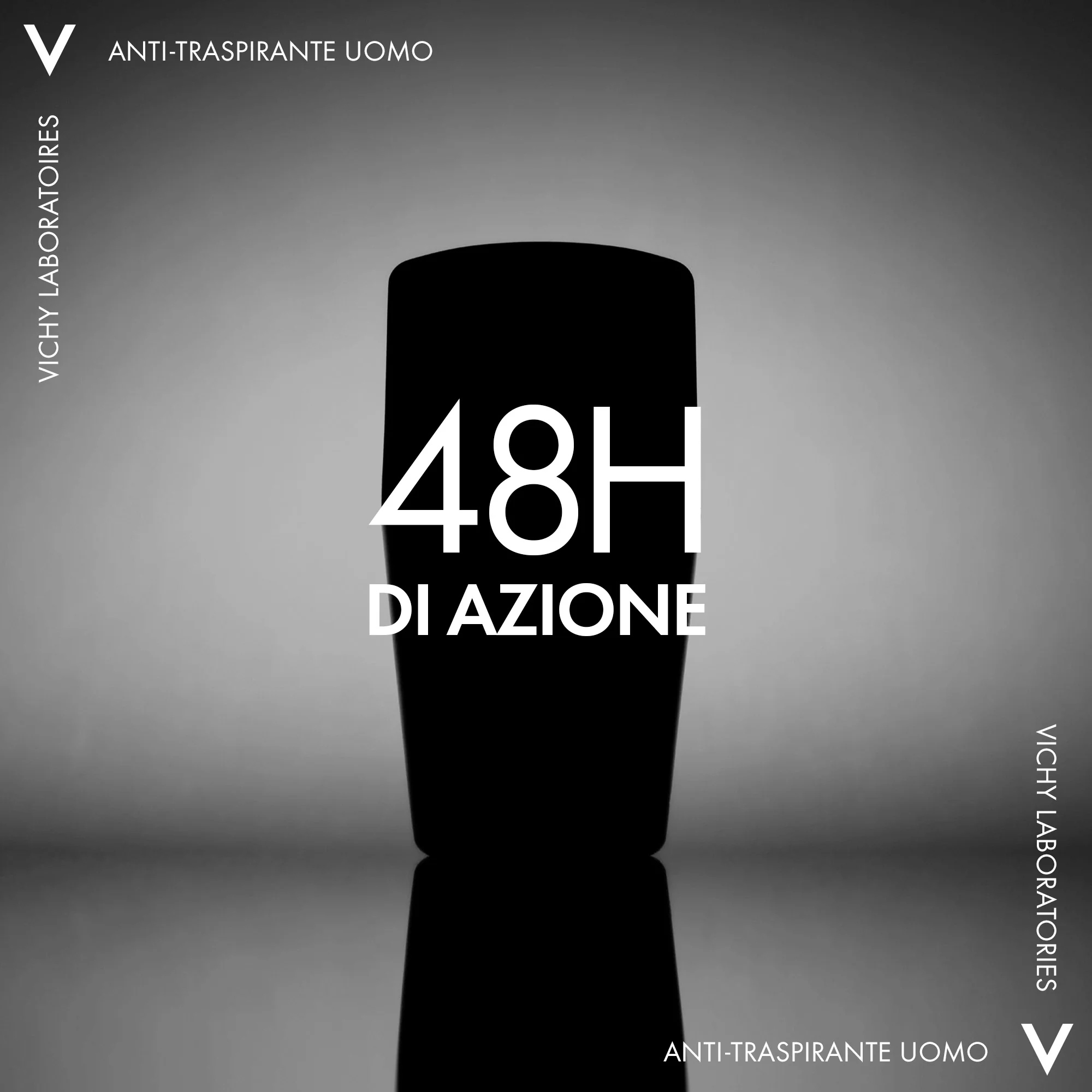 VICHY Desodorante Roll-On Vichy Homme 48h Piel Sensible 50 ml Control Extremo Antitranspirante