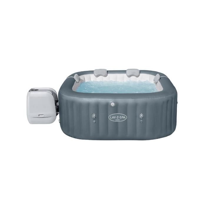 BESTWAY Bestway Lay-Z-Spa Hawaii HydroJet Pro Square Inflatable Hot Tub for 4-6 People
