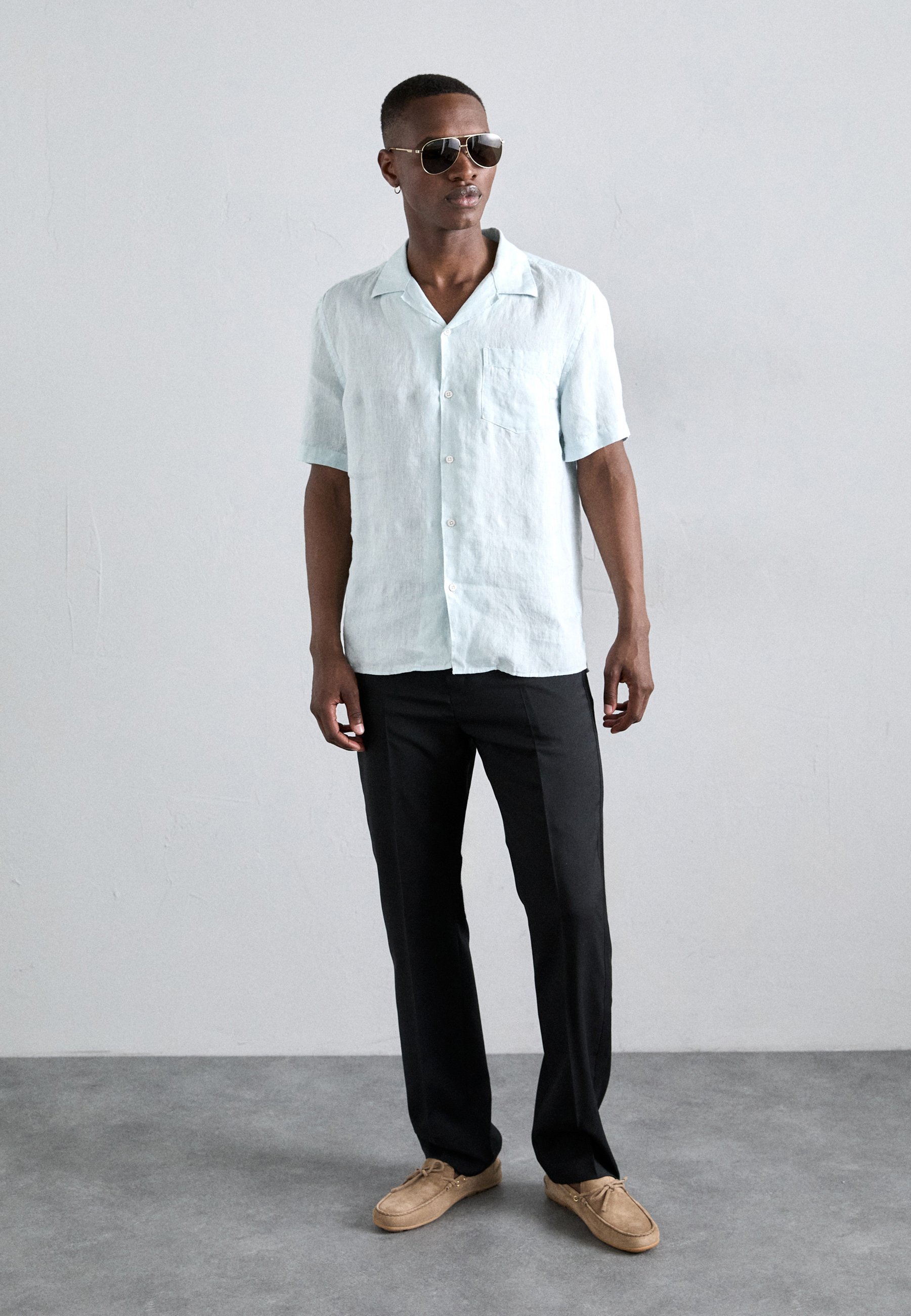 J.LINDEBERG ELIO - Chemise - ciel d'hiver