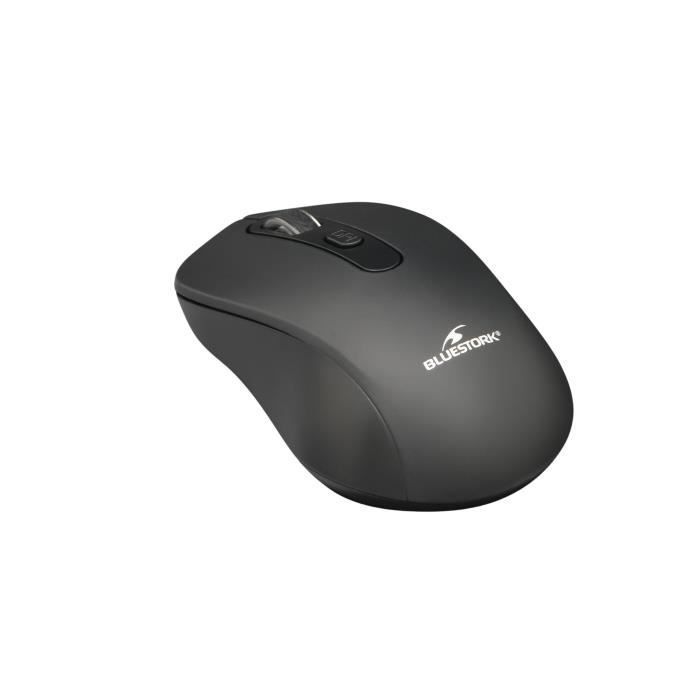 Set tastiera e mouse - BLUESTORK - PACCHETTO UFFICIO RICARICABILE - Wireless - Nero