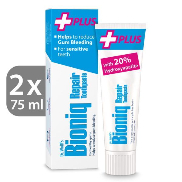 Dr. Wolffs Bioniq Repair Plus fluorfri tannkremsett