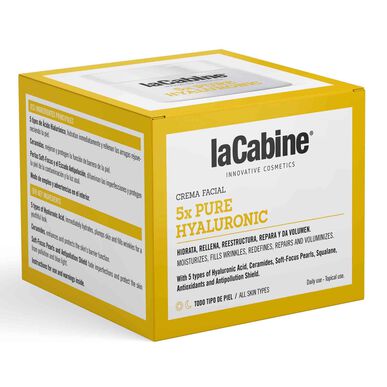 laCabine 5x Pure Hyaluronic Facial Cream Täyteläinen kasvovoide hyaluronihapolla 50 ml 50 ml