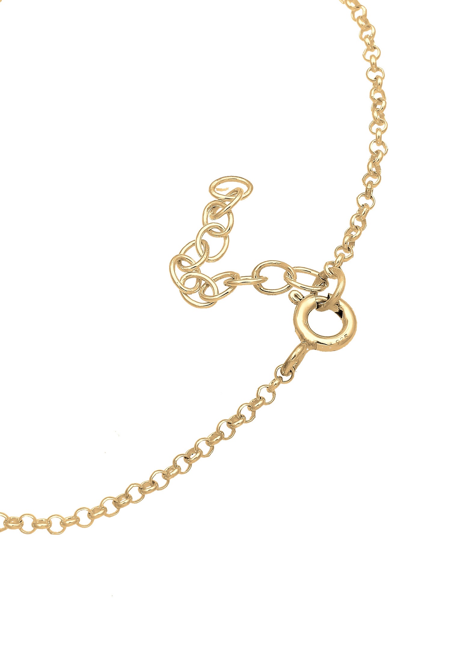 Elli Maritime Mer Vacances Coquille Bracelet Femme (925/1000) Argent