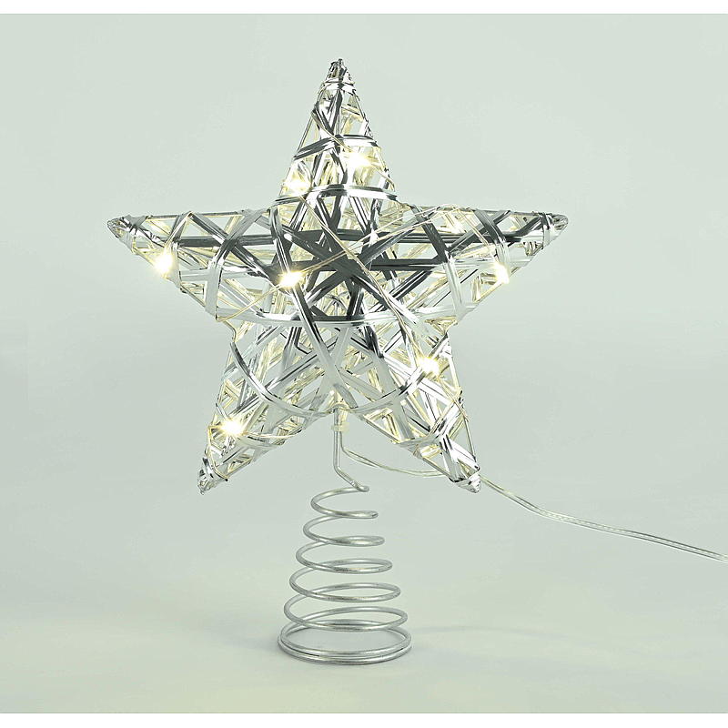 Hem Toppstjärna 15 cm, 10 LED-lampor