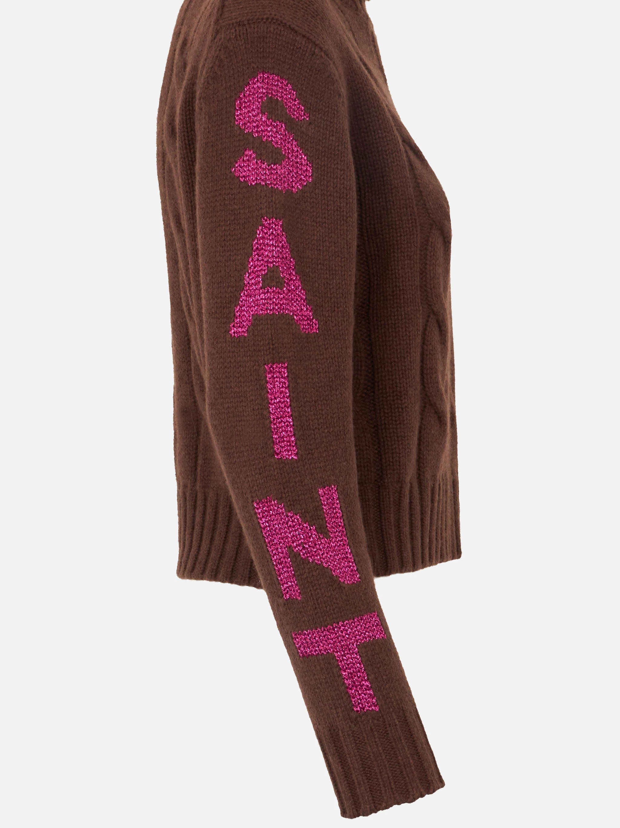 Saint M damestrui met jacquardprint en col