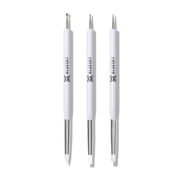 Bluesky Nagelkunst-/Punktierwerkzeug-Set – 3er-Pack