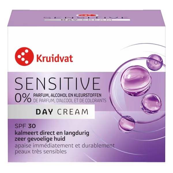 Kruidvat Sensitive dnevna krema SPF30<br>50ml - Občutljiva koža