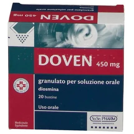 DOVEN Doven 450 mg Diosmin 20 sachets Veneuze insufficiëntie