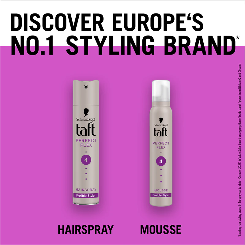 Лак для волосся Schwarzkopf Taft Perfect Flex сильної фіксації