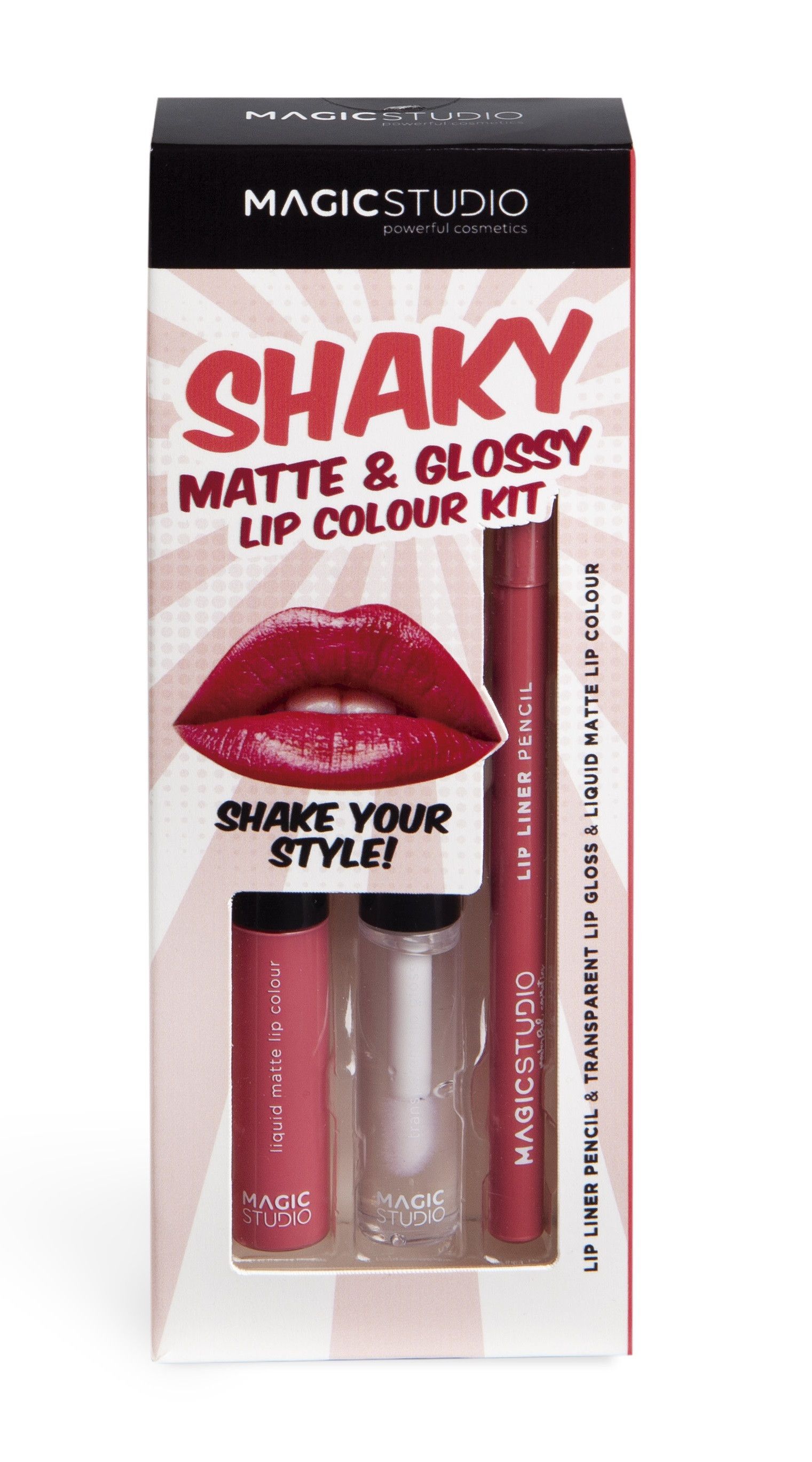 Shaky Matte&Glossy Lip Color Kit Tekući ruževi za usne