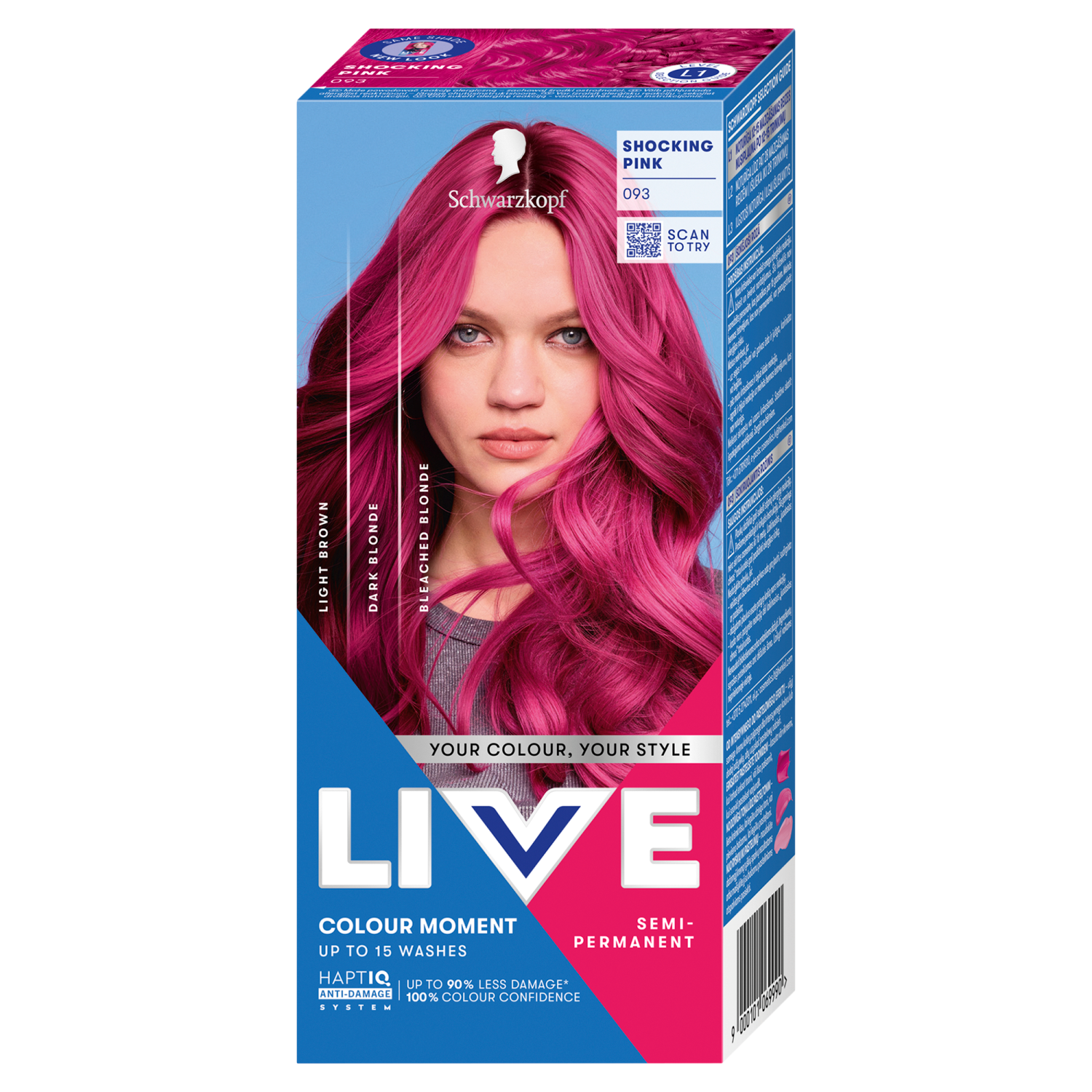 Schwarzkopf barva za lase 092 svetlo rdeča Live