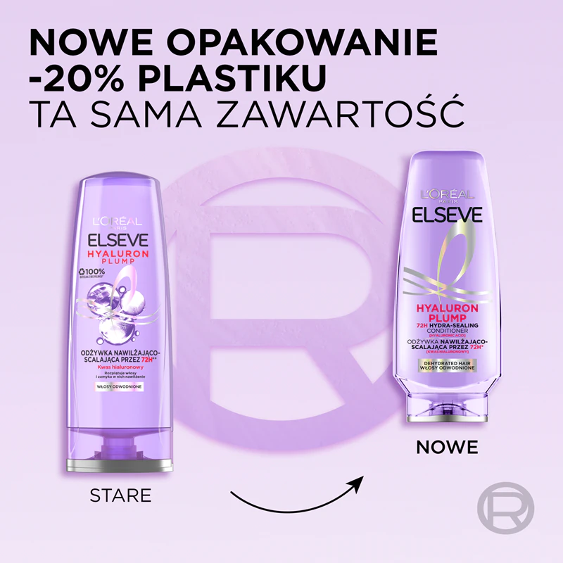 L'Oréal Paris Elseve Hyaluron Plump condicionador hidratante com ácido hialurônico