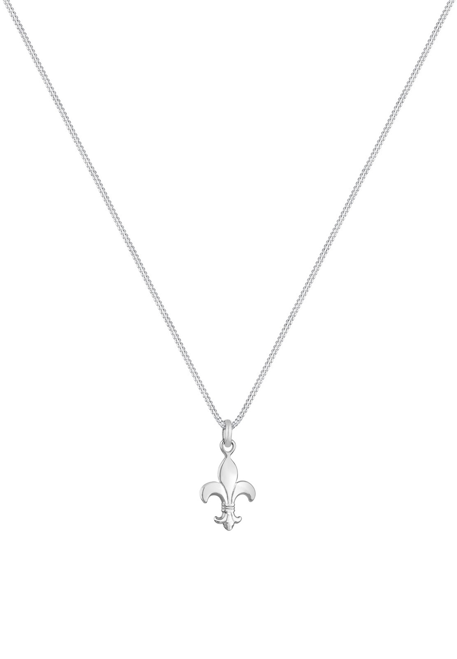 Elli Femmes Pendentif Iris Classique en Argent Sterling 925