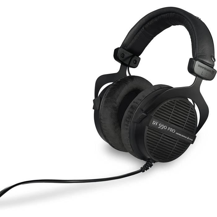 Fones de ouvido - BEYERDYNAMIC - DT 990 Pro - Abertos - Circumaural - 80 Ohms