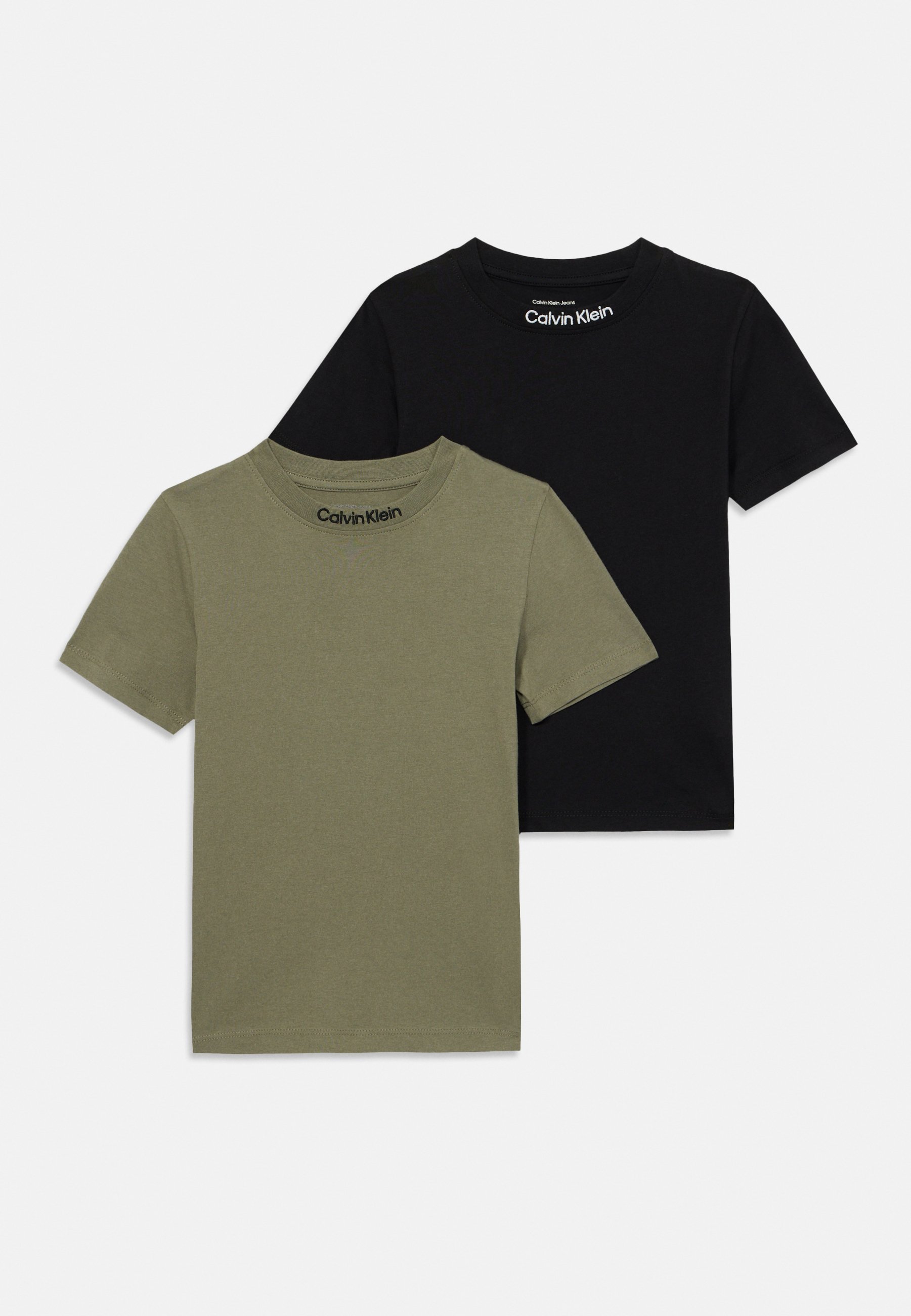 LOGO TEE UNISEX 2 PACK - Tričko s potiskem - black/white
