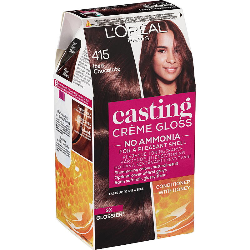Loreal Casting Creme Gloss 415 Dyb Kastanjebrun