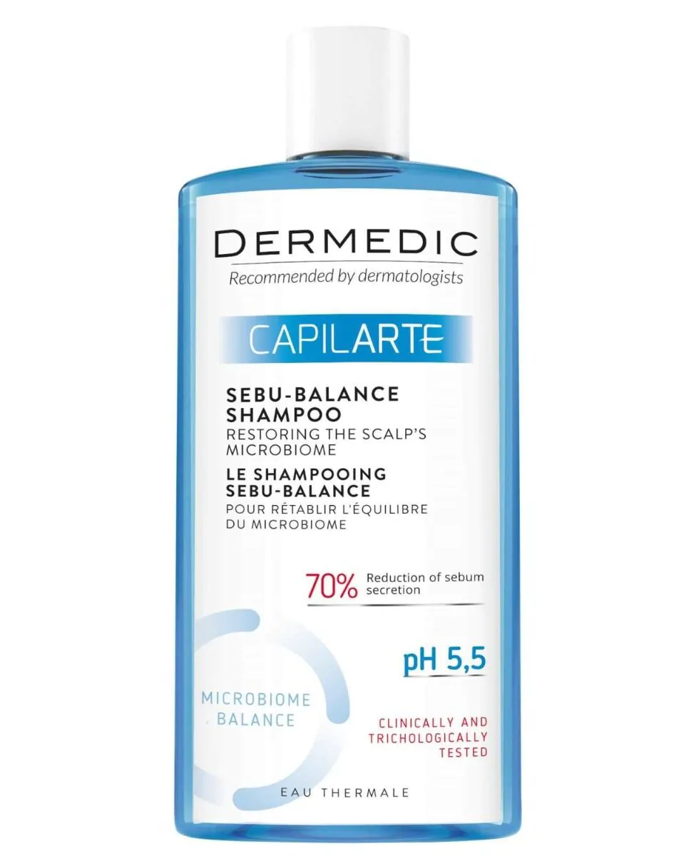 Dermedic Capilarte Sebu-Balance Szampon przywracający równowagę mikrobiomu skóry
