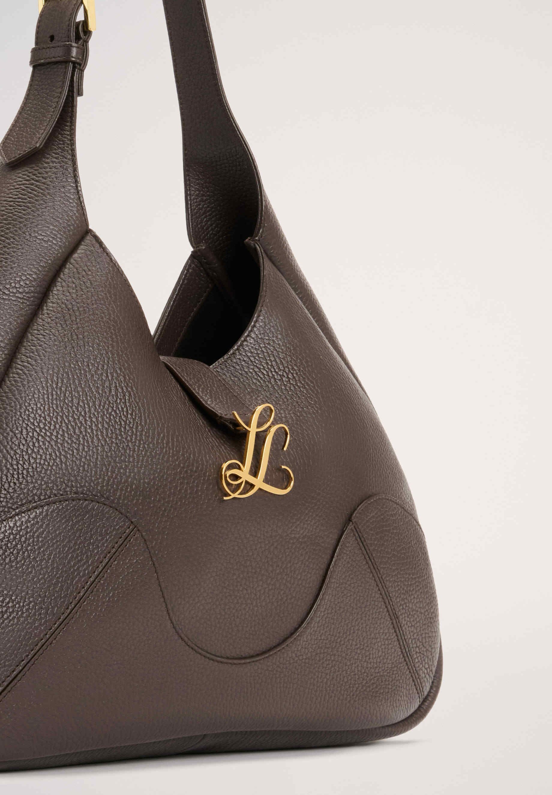 Luisa Spagnoli IMELE - Handtas - marron glace/oro