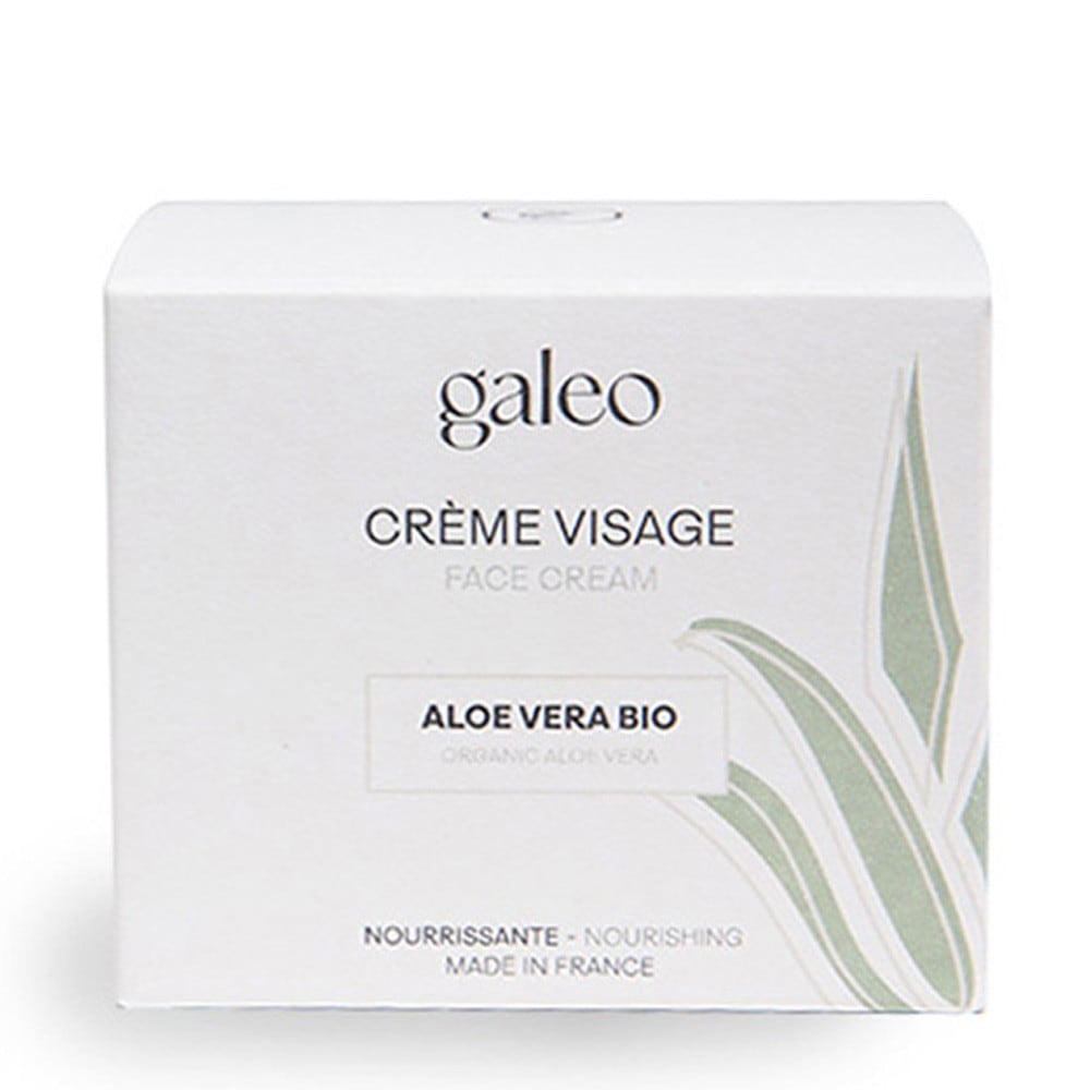 Galeo CRÈME VISAGE - ALOE VERA BIOLOGIQUE