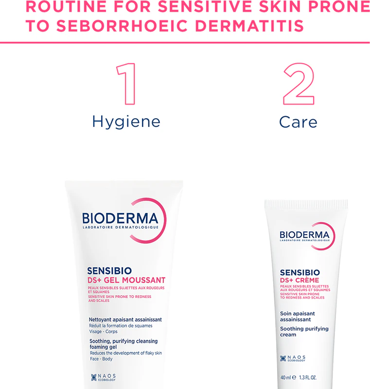 Creme calmante Bioderma Sensibio DS+ para pele sensível