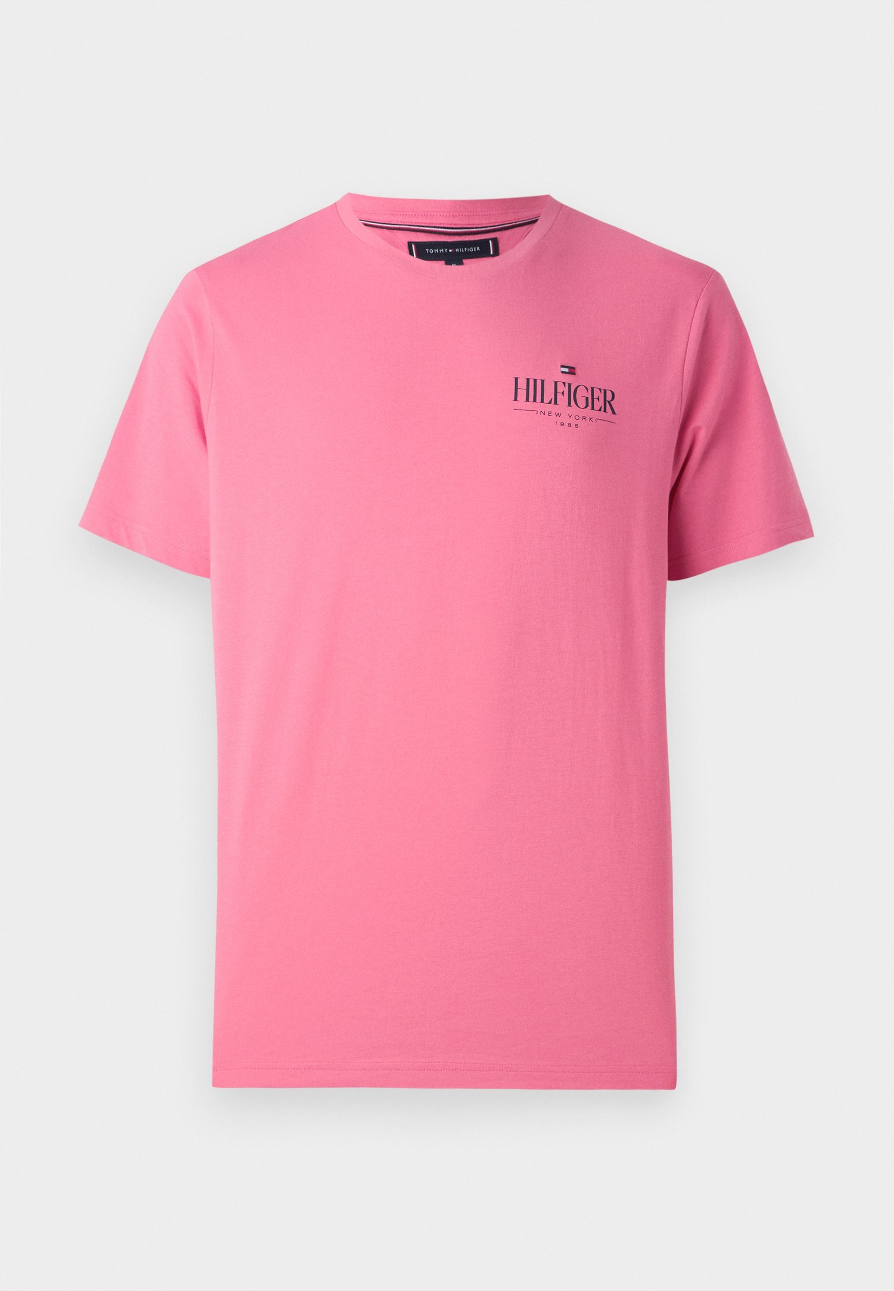 T-shirt Tommy Hilfiger STACK UNISEXE - Imprimé - Rose vintage