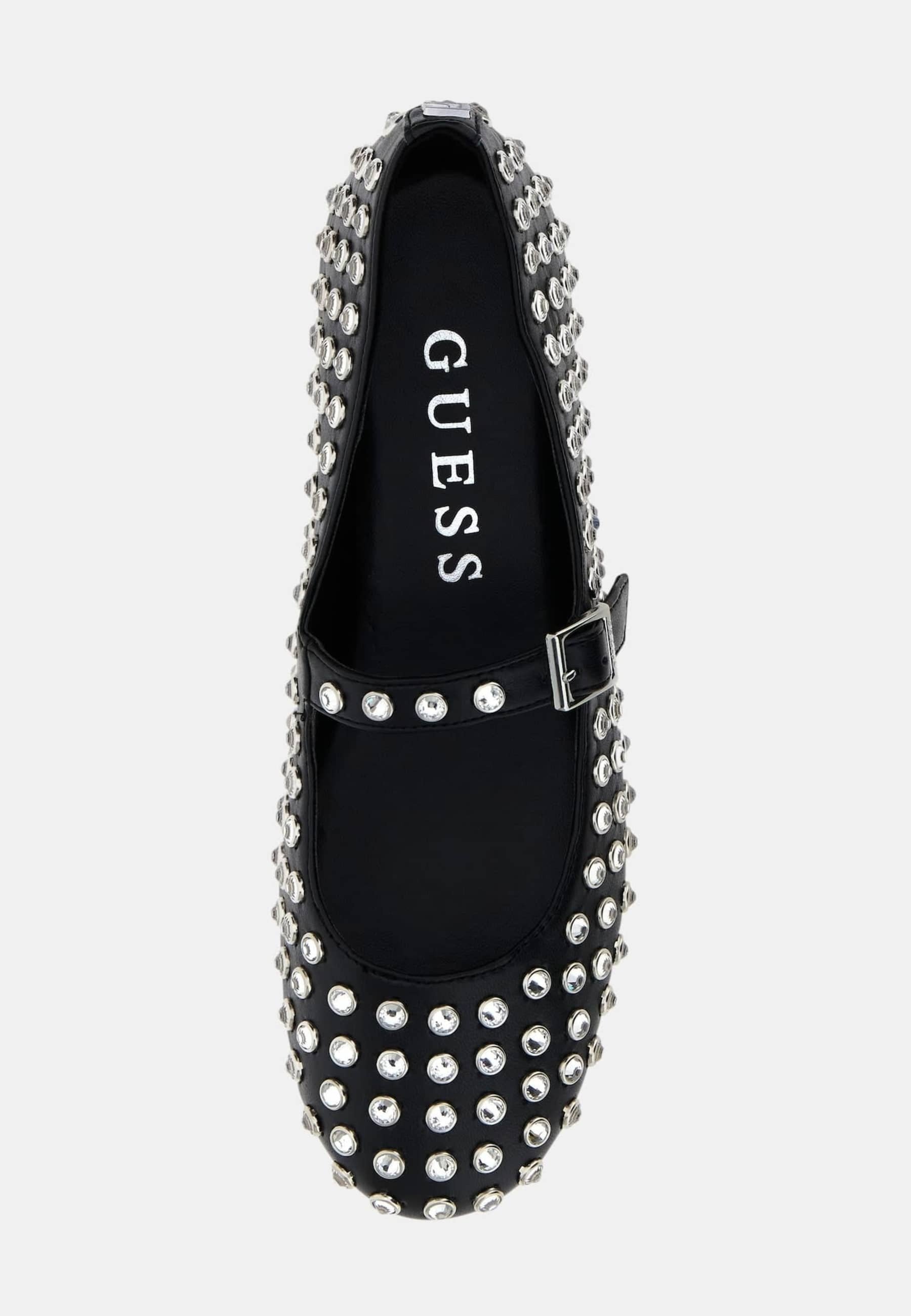 Ballerines à bride cheville Guess - noires
