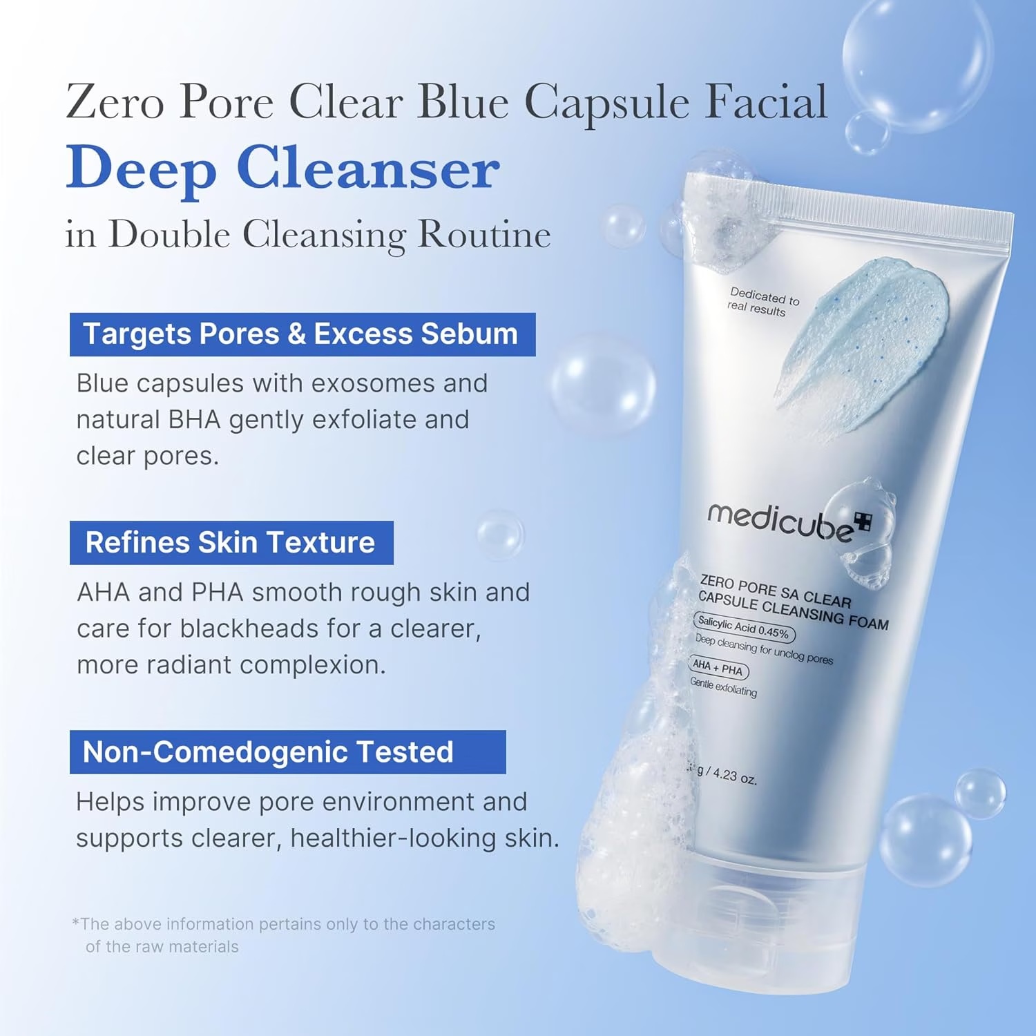 Čistiaca pena v kapsulách Medicube Zero Pore Clearing 120 g
