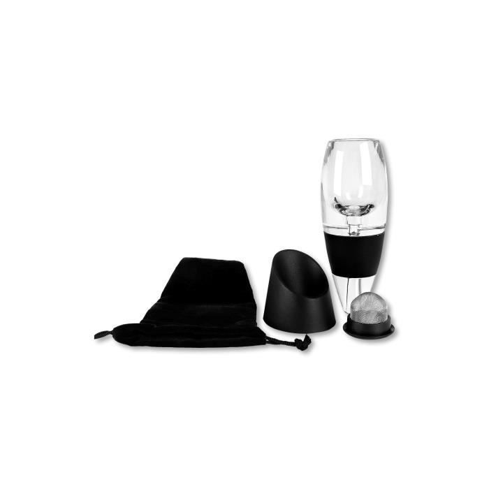 Aireador de vino - TODECO - Clásico - Silicona - Acrílico - Caja de regalo