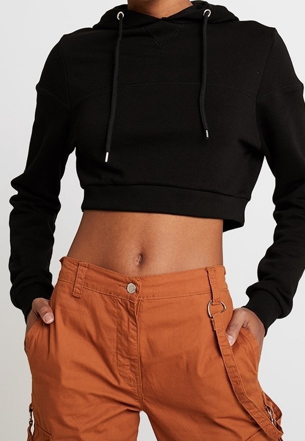 NA-KD Hoodie - schwarz