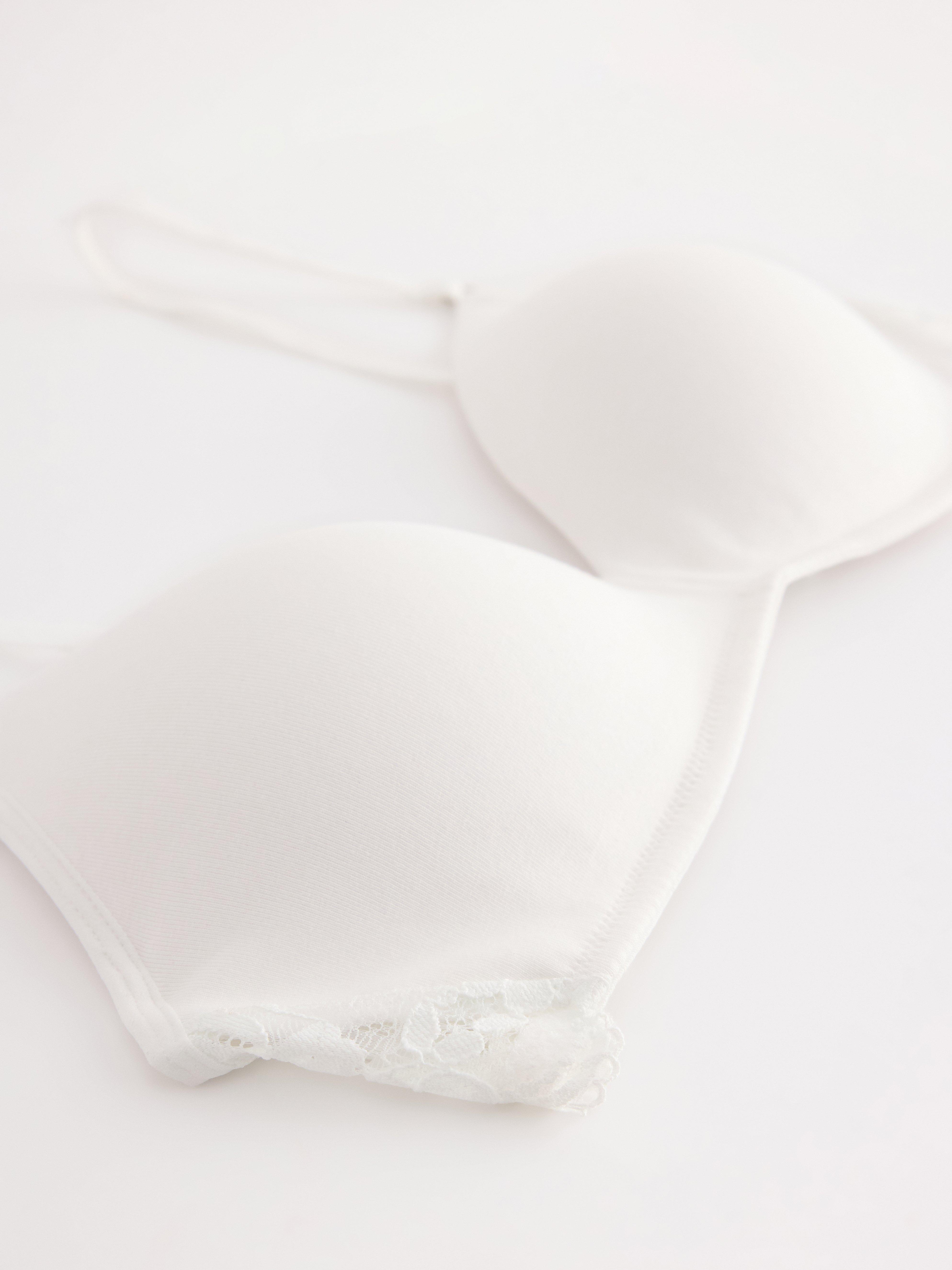 Bygellös soft bh Blanco