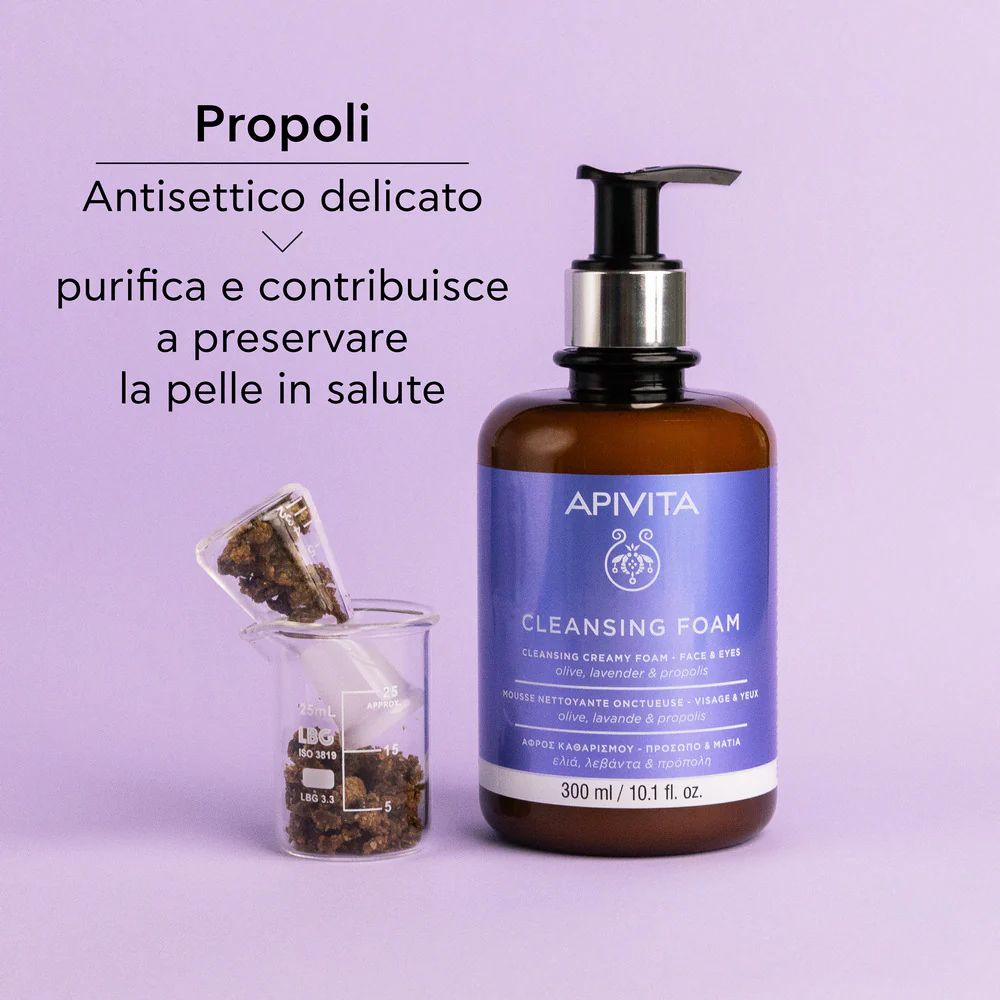 Detergenti e Struccanti Mousse Detergente cremosa - per  Viso e Occhi - Mousse detergente viso