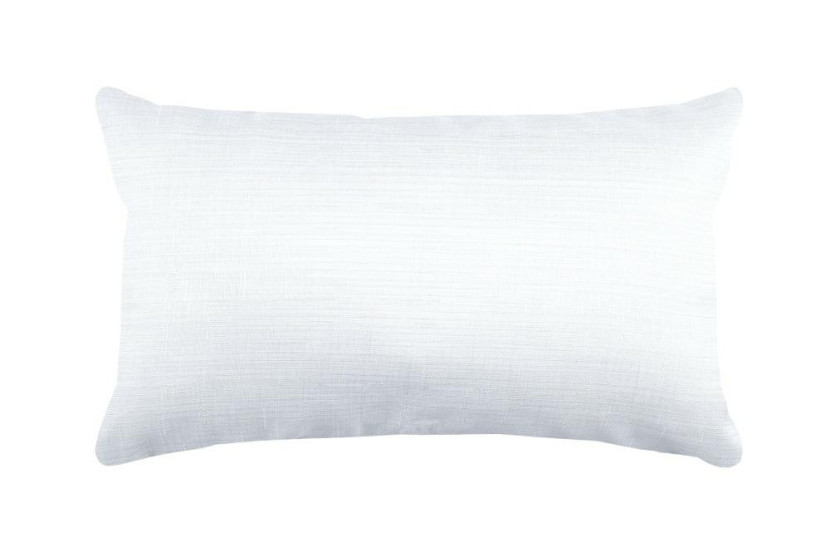 Poduszka Dekoracyjna BEA 30x50 cm Biała Nowoczesna Prostokątna