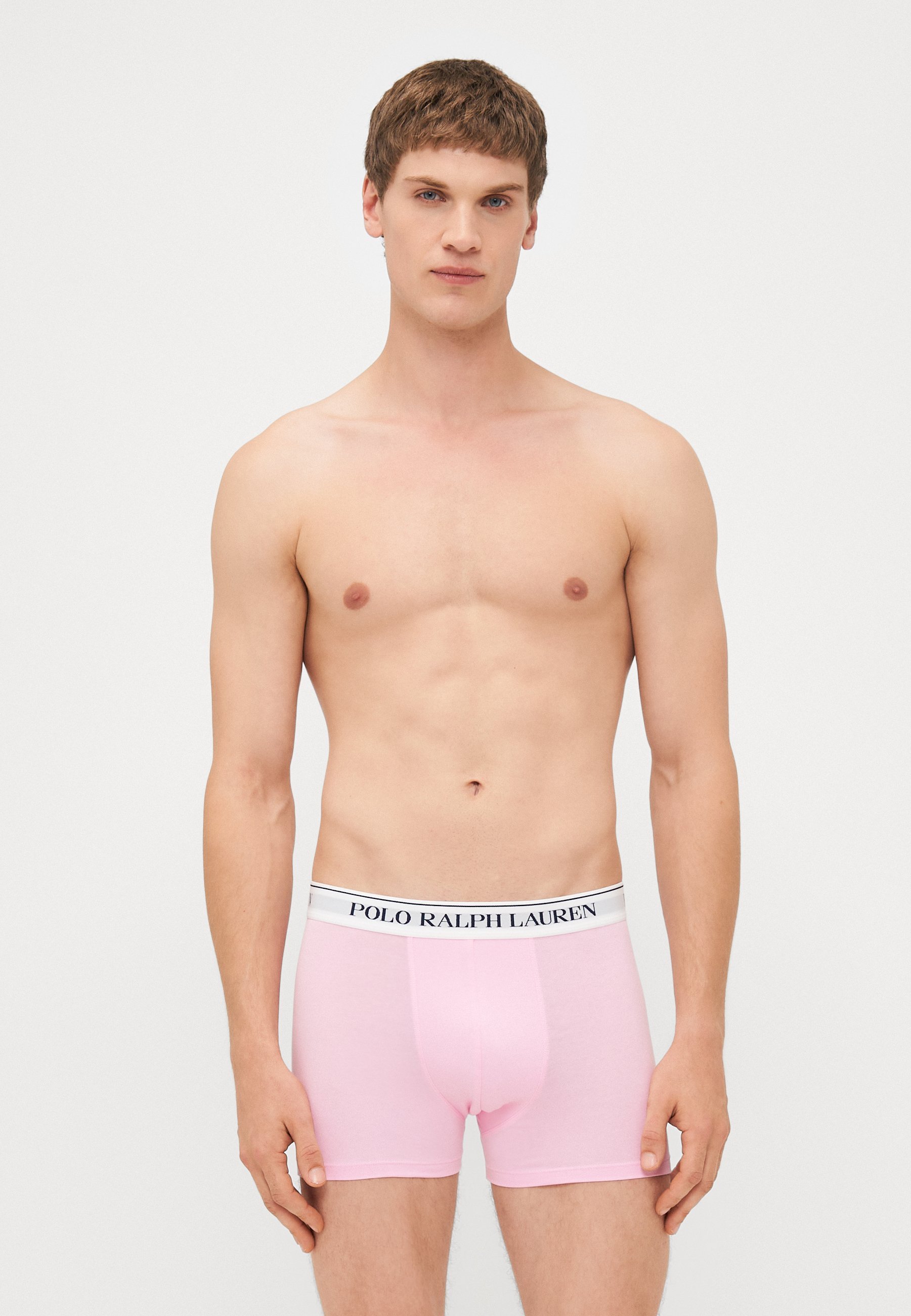 Polo Ralph Lauren TRUNK 3-PACK - Boxershorts - geel/roze/marineblauw