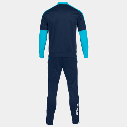 Joma Eco Championship trainingspak in marineblauw turkoois fluorescerend